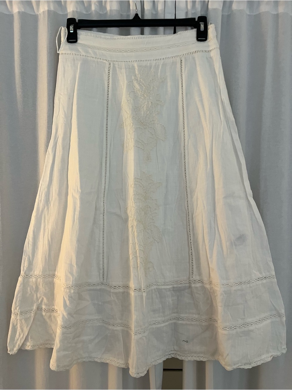 Zara white skirt
